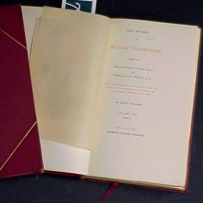 Lot 32 - [BINDINGS] SHAKESPEARE, WILLIAM Works 7 vols,...
