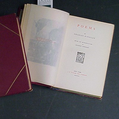 Lot 26 - [BINDINGS] KINGSLEY, CHARLES The Poems and...