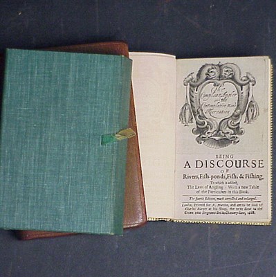 Lot 54 - WALTON, IZAAK AND CHARLES COTTON The Complete...