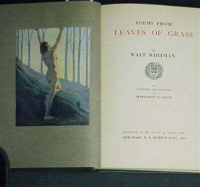 Lot 56 - WHITMAN, WALT Poems from Leaves of Grass 24...
