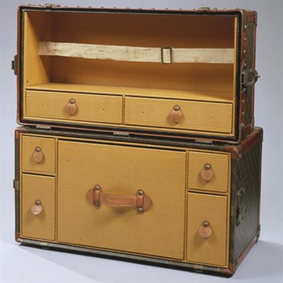 Lot 600 - Louis Vuitton Travel Desk French, 1930s...