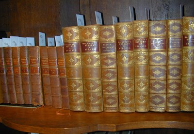 Lot 430 - [BINDINGS] Group of 17 vols. bound in part...