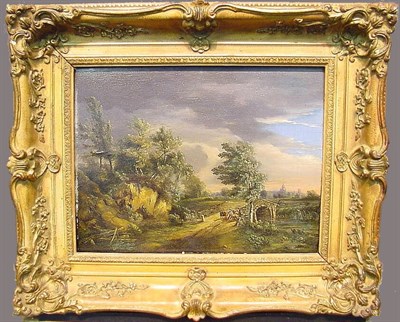 Lot 3 - Continental School 19th Century APPROACHING...