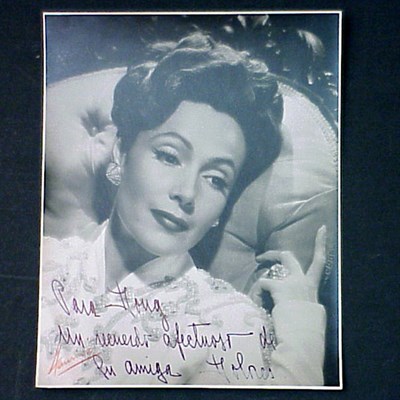 Lot 93 - DEL RIO, DOLORES Collection of 11 signed...