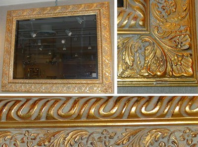 Lot 270 - Louis XVI Style Gilt Decorated Mirror