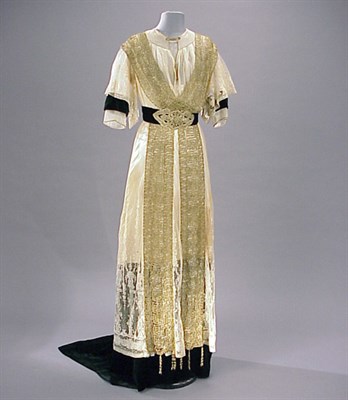 Lot 7 - Jean-Philippe Worth Evening/Dinner Gown French,...