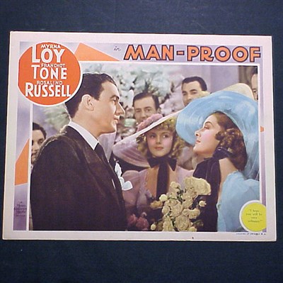 Lot 115 - LOY, MYRNA Collection of 60 lobby cards for...