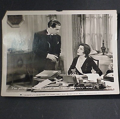 Lot 78 - COLBERT, CLAUDETTE Collection of approximately...