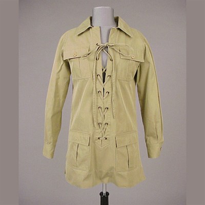 Lot 179 - Saint Laurent Rive Gauche Safari Shirt French,...