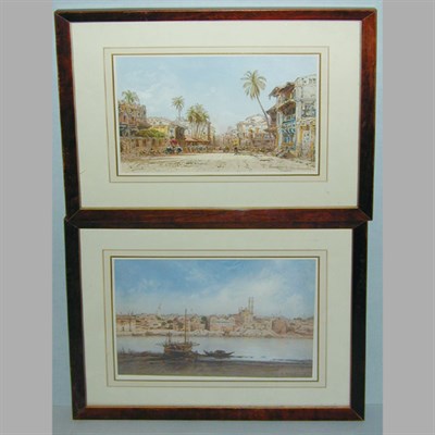 Lot 87 - After Edouard Hildebrandt BOMBAY and BENARES...