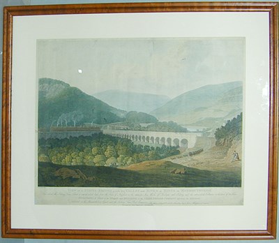 Lot 84 - After Edward Pugh VIEW OF A STONE BRIDGE...