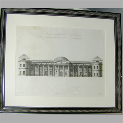 Lot 66 - After Robert Adam ELEVATION OF THE PRINCIPAL...
