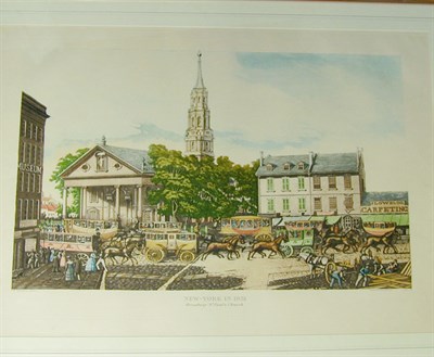 Lot 71 - Sidney Lucas, publisher NEW YORK IN 1831:...