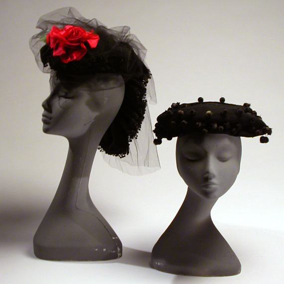 Lot 259 - Lilly Dache and Balenciaga Hats American,...