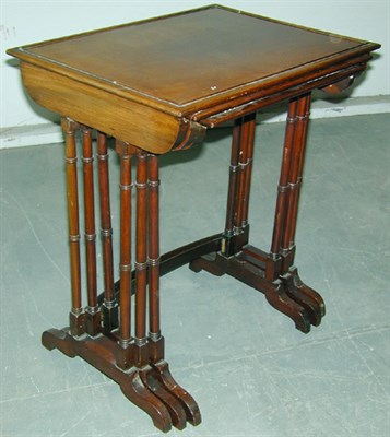 Lot 283 - Nest of Three George III Style Mahogany Side...