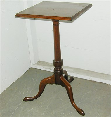 Lot 424 - George III Mahogany Tripod Table