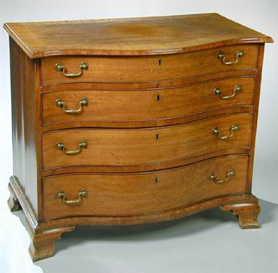 Lot 504 - George III Mahogany Chest of Drawers 18th...
