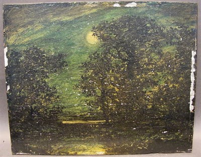 Lot 8 - Attributed to Ralph Albert Blakelock MOONLIGHT...