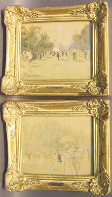 Lot 76 - Gabriel Spat American, 1890-1967 LONGCHAMP,...