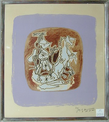 Lot 177 - Georges Braque HELIOS IV (VALLIER 41) Color...