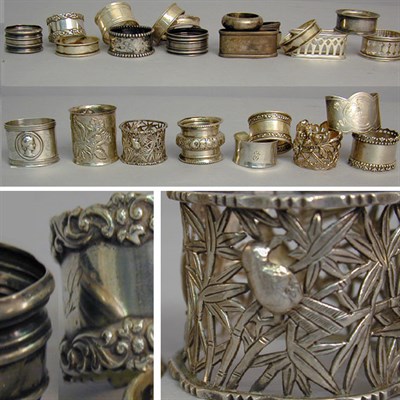 Lot 301 - Miscellaneous Group of Sterling Silver and...