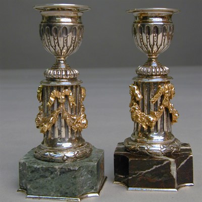 Lot 293 - Two Tiffany & Co. Neoclassical Style Sterling...