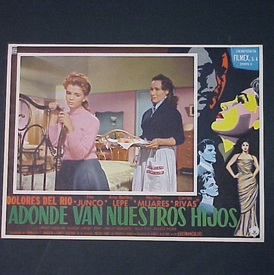 Lot 94 - DEL RIO, DOLORES Collection of 117 lobby cards...