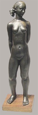 Lot 49 - Artist Unknown 20th Century STANDING NUDE,...