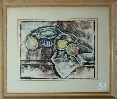 Lot 323 - Max Weber STILL LIFE WITH APPLES (RUBENSTEIN...