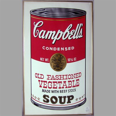 Lot 321 - Andy Warhol OLD FASHIONED VEGETABLE (FELDMAN...