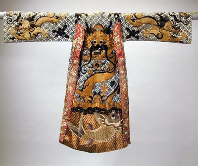 Lot 551 - Embroidered Theater Costume Chinese, late 19th...