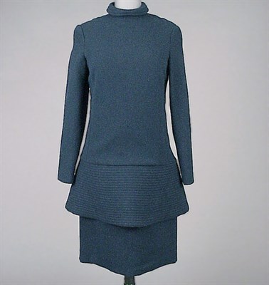 Lot 166 - Pierre Cardin Sculptural Tunic Dress French,...