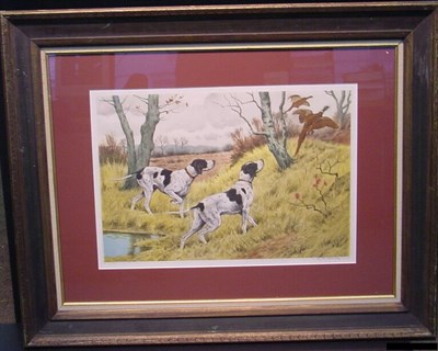 Lot 109 - George Frederic Rotig [PUTTING UP PHEASANTS]...
