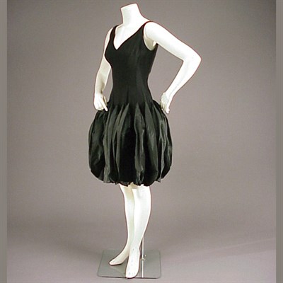 Lot 131 - Petal Skirt Cocktail Dress Possibly Trigere...