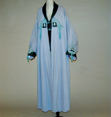 Lot 88 - Bechoff David Blue Cloth Coat French, circa...