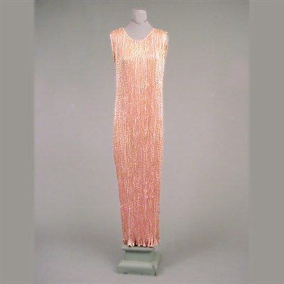 Lot 115 - Fortuny Pink Delphos Dress Italian, 1930s...