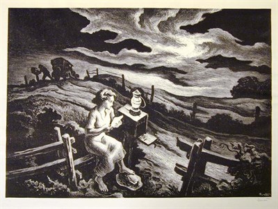 Lot 165 - Thomas Hart Benton LETTER FROM OVERSEAS (F....