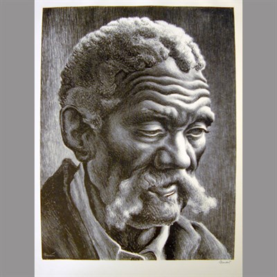 Lot 155 - Thomas Hart Benton AARON (F. 42) Lithograph,...