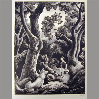 Lot 162 - Thomas Hart Benton JESSIE AND JAKE (F. 55)...