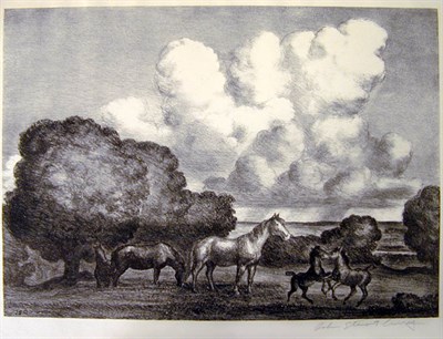 Lot 194 - John Steuart Curry SUMMER AFTERNOON (COLE 35)...
