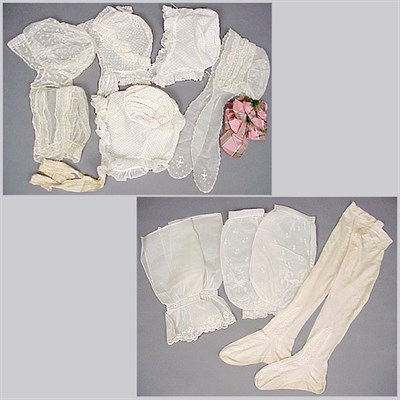 Lot 261 - Group of Bonnets and Other Accessories...