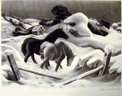 Lot 260 - John Stockton de Martelly WHITE PASTURES (ZINK...