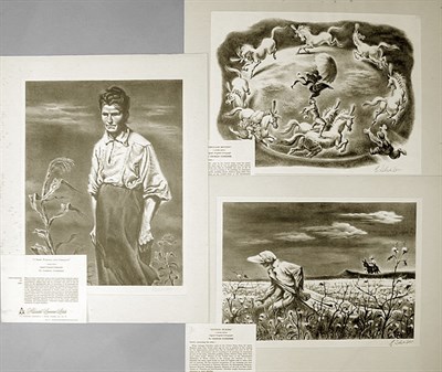 Lot 299 - Georges Schreiber CIRCULAR MOTION; COTTON...