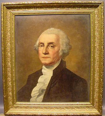 Lot 3 - American School 19th Century PORTRAIT OF...