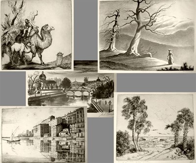 Lot 221 - Irwin D. Hoffman LACE MAKERS Etching, signed...