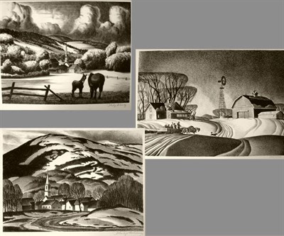 Lot 277 - Dale Nichols COMPANY FOR SUPPER Lithograph,...