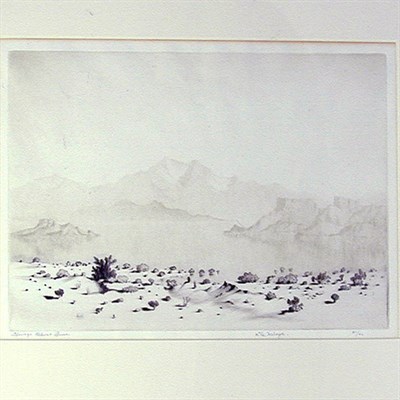 Lot 181 - George Elbert Burr A MIRAGE (NO. 1) (SEEBER...