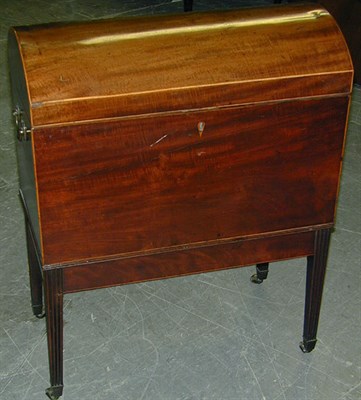 Lot 384 - Georgian Mahogany Document Box on Stand