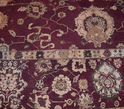 Lot 546 - Agra Carpet North India, circa 1900 The...