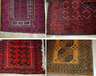 Lot 517 - Four Afghan Rugs Afghanistan, contemporary...